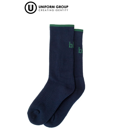 Socks - Navy/Bottle (Pkt 3)